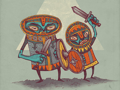 Kalos & Likis drawing illustration