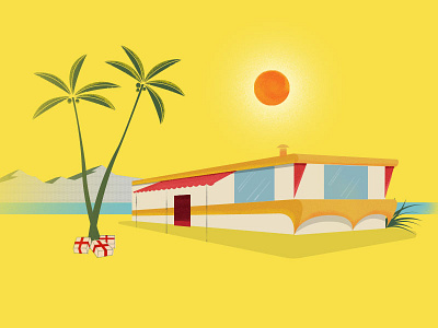 Xmas Trailer - WIP bright christmas gifts sunny trailer yellow