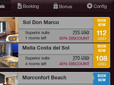 Hotel booking app app booking hotels room