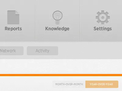 Dashboard, Round 1 (Orange) control dash dashboard gray icon icons menu mobile nav navbar options orange panel texture toggle