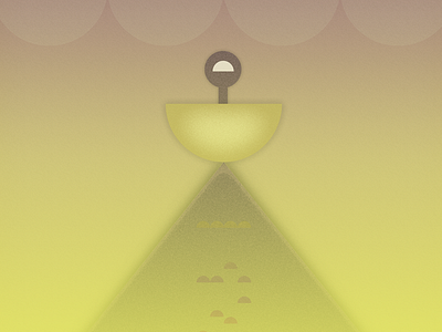 Pyramid album concept cover art design glow gradient music pyramid
