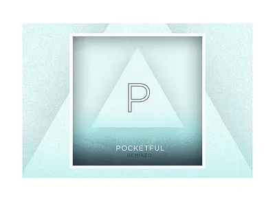 Pocketful Album Cover Design album cover art music noise photoshop pyramid remix