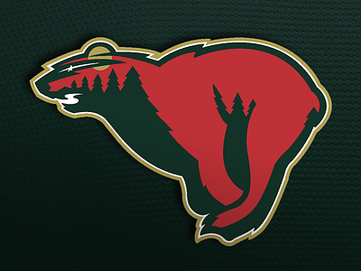 Minnesota Wild Concept branding hockey logos minnesota nhl sports wild