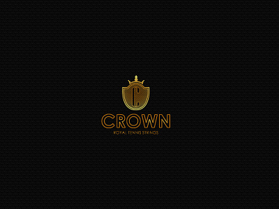 Crown Tennis Strings 2 crown crown tennis strings logo luxury royal shield simple strings tennis tennis strings