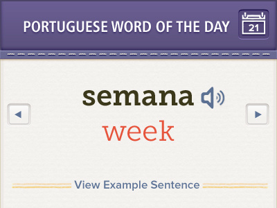 Word of the Day Widget 2 language learning paper texture ui widget