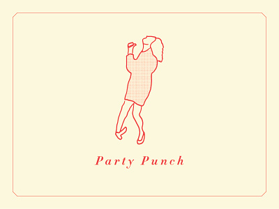 Party Punch christmas elaine illustration