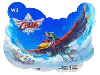 Zelda Skyward Sword Mobile display mobile nintendo retail sky skyward sword video game wii zelda