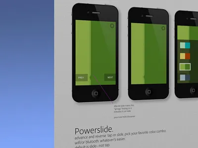 dead-simple interface comps