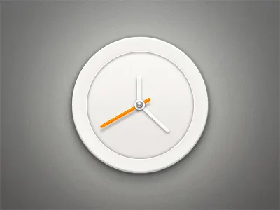 Clock clock icon practice