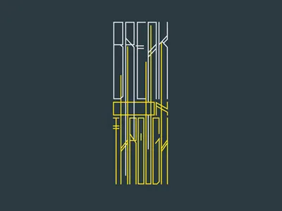 BreakOnThrough doors typography