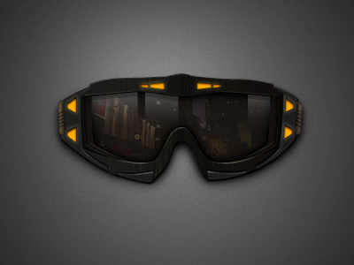 Goggles china design icon ui