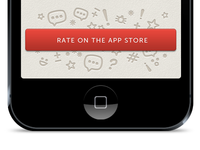 Endorphin. Rate button app button ios iphone rate rating tap