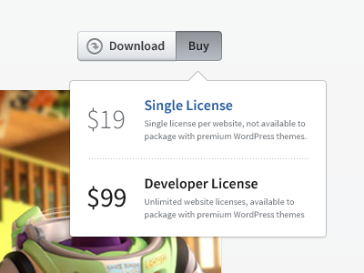 Download | Buy app buttons dropdown info interface ios jquery ui ux web web app