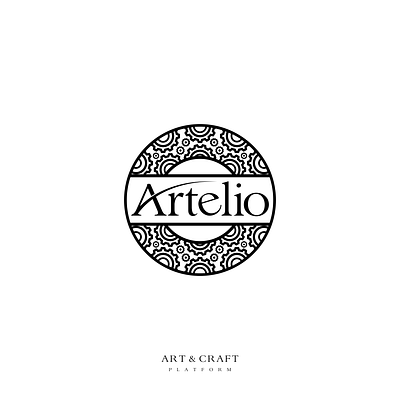 ARTELIO - logo art graphic design logo studio workshop