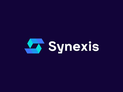 Synexis app icon color ful logo creative fintech it logo it logos logo designer logo maker logodesign s letter s logo saas logo tech tech company logo technology logo web3 logo