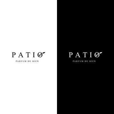 PATIO PARFUM - logo french graphic design logo natural parfum