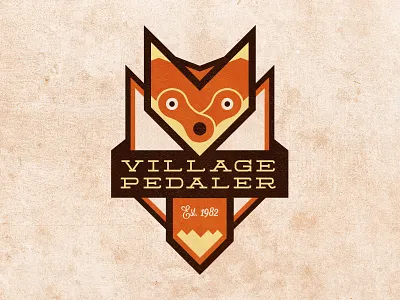 Bike Shop Logo bike chain fox logo shop v