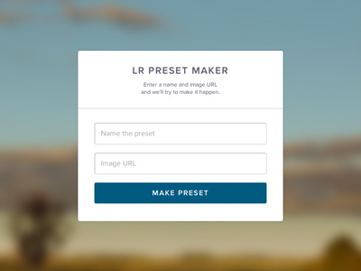 Lightroom Preset Maker - Turn JPGs into Lightroom Presets adobe lightroom preset tool