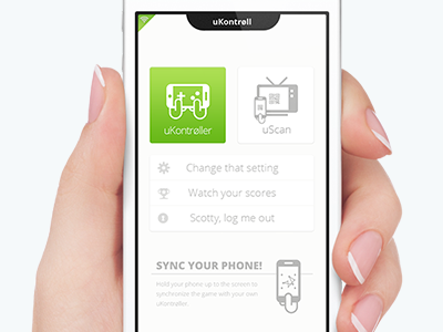 uKontrøll App Design app iphone photo ukontrøll