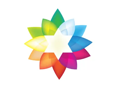 Scrapped Logo logo rainbow