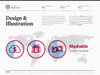 New Responsive Portfolio Site design illustration nashville personal portfolio responsive rwd site website