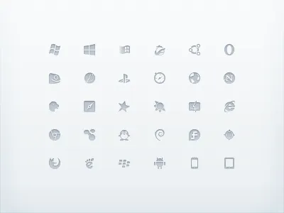 Free Browsercons (16px, 32px, 64px) 16 32 64 browser free gosquared great icons internet explorer is