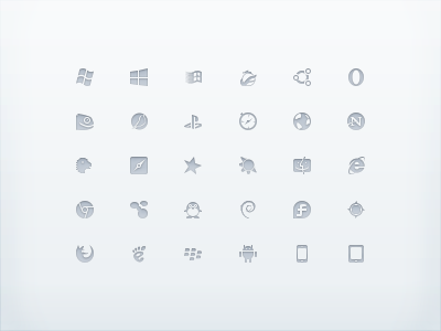 Free Browsercons (16px, 32px, 64px) 16 32 64 browser free gosquared great icons internet explorer is