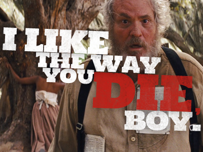 I Like The Way... django unchained gif movie typography