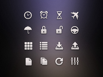 New iOS icons vol5 icons ios tab