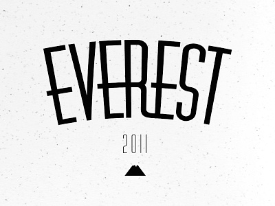 Everest Brand brand clothing graphic design logo typography