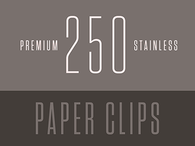 Tungsten Compressed Light compressed hco light paper clips sans tungsten typography