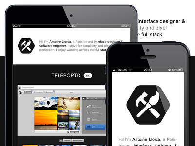 New Portfolio portfolio responsive retina svg