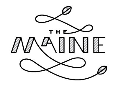 The Maine WIP band logo music sports the maine travis ladue