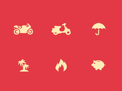 Iconset icon iconset insurance pictogram set