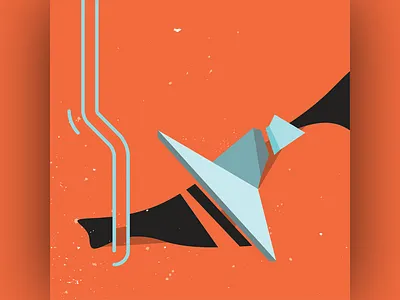 Abstract Complementary abstract black blue calarts color complementary complementary color scheme composition contrasts linear multiple orange organic scheme