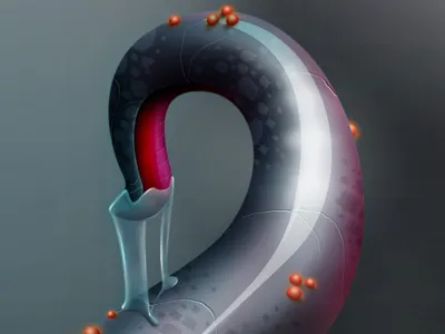 Tentacle, anyone? bumps drip drop glow goo monster ocean octopus photoshop reflective sea shine shiny tako tentacles water