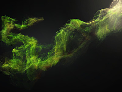 FumeFX Tests III (+PF+Krakatoa) - Toxic fumefx ink effect krakatoa particle simulation pflow smoke underwater ink droplet