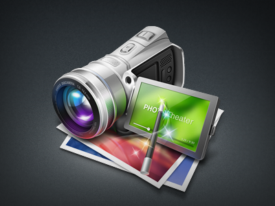 Phototheater Icon camera dv icon photoshop