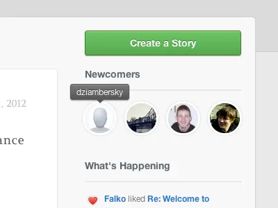 Sidebar gooby sidebar social website