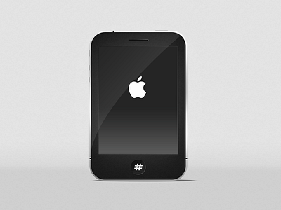 Fat iPhone apple fat iphone vector