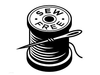 Sew Free Logo logo