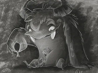 Monster & Dog character design