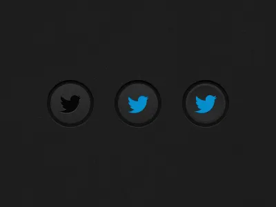 Social Buttons button social twitter