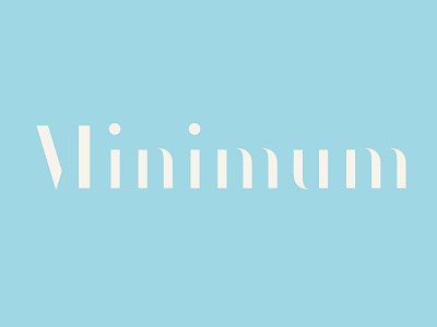 Minimum minimum