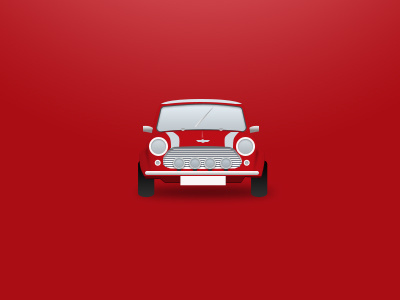 Mini Cooper 1969 car cooper dinky toys illustration mini mini cooper red