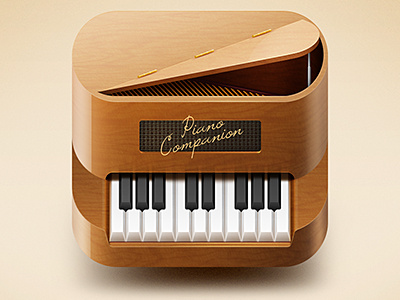 Piano App icon app icon piano