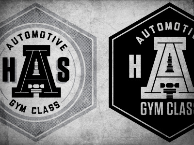 Gym Class Logo design gym illustration type