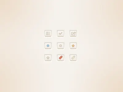 Mr Reader RSS article table icons (WIP) app apple article glyphs gui iconography icons ipad list mr reader rockatee rss settings simple slick star tag ui