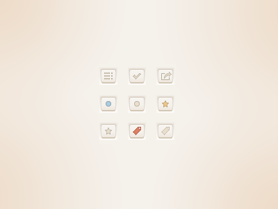 Mr Reader RSS article table icons (WIP) app apple article glyphs gui iconography icons ipad list mr reader rockatee rss settings simple slick star tag ui