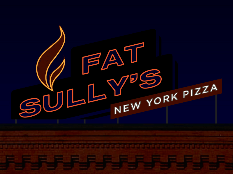 Hot Za neon sign signage